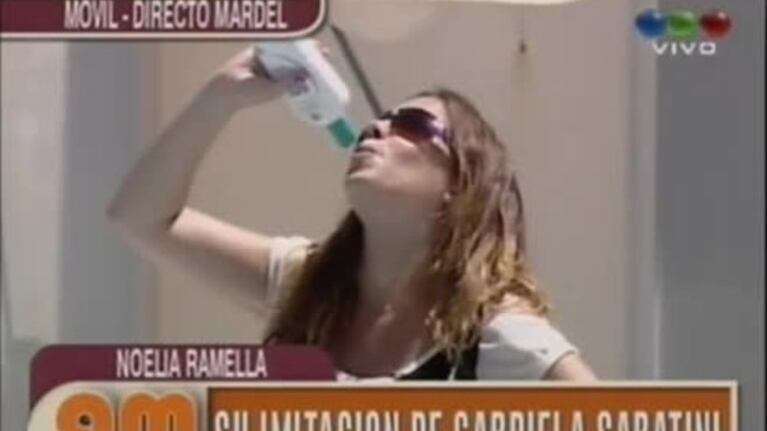 El look infartante (¡y muy bizarro!) de Noelia Ramella en La Feliz