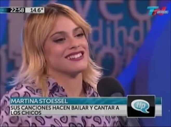 Martina Stoessel reveló cómo nació el amor con Peter Lanzani: "Trato de hacerlo cómico porque sino empiezan a hablar…"