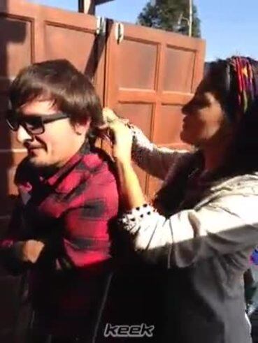 Silvina Escudero junto a Martín Amestoy, su nuevo amor