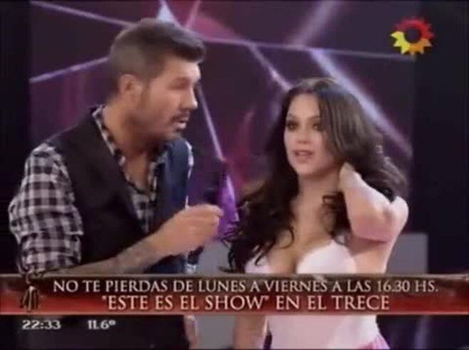 Los celos de Fede Bal a Barbie Vélez en Showmatch