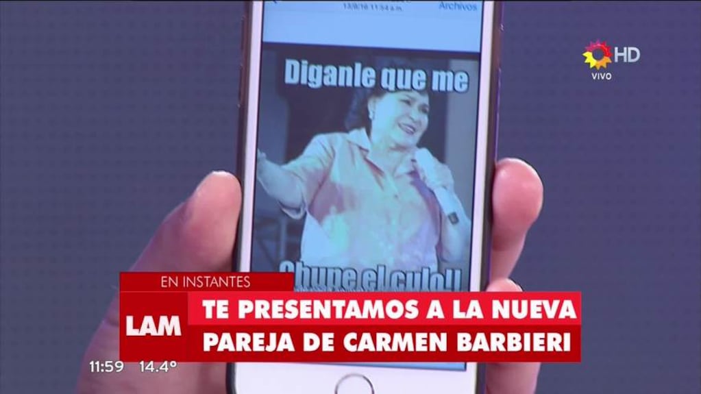 Nazarena Vélez y un mensaje tremendo para Carmen Barbieri