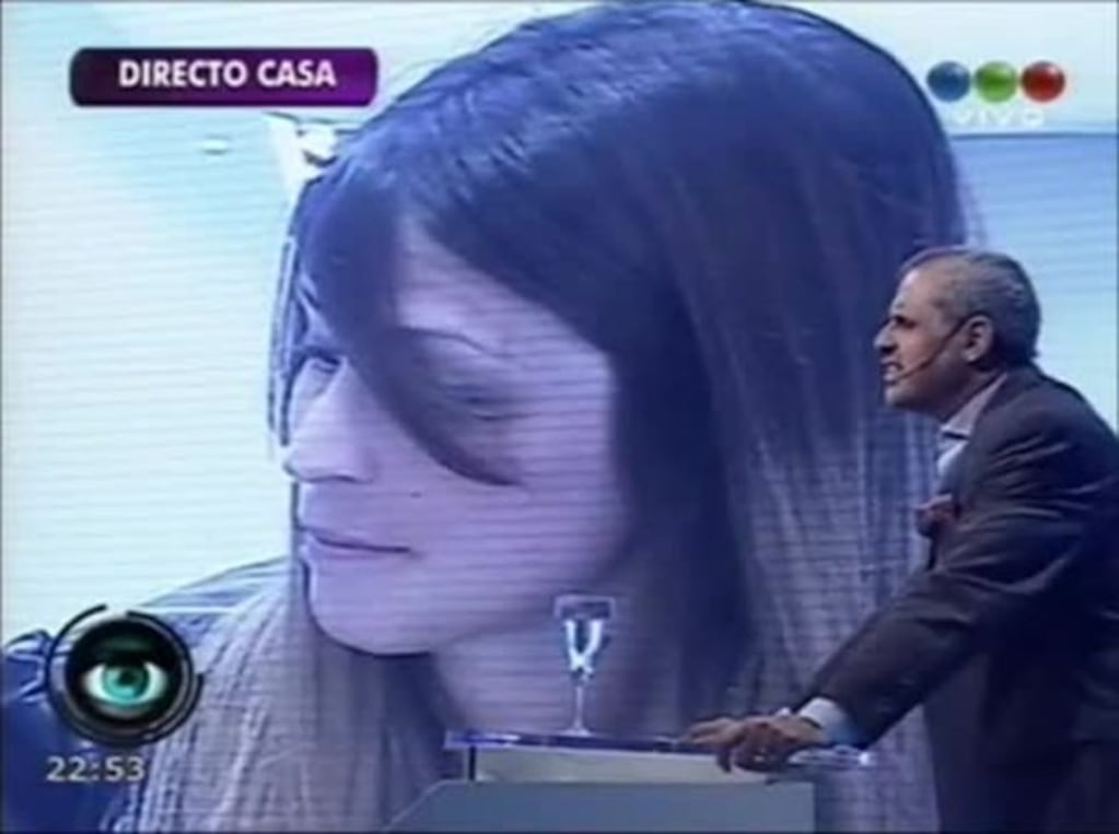 Picante ida y vuelta entre Jorge Rial, Ezequiel y Victoria en Gran Hermano 2012