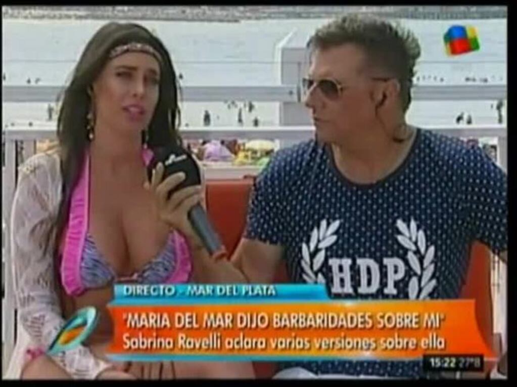 Sabrina Ravelli y una desopilante (y picante) frase para Jorge Rial: "¡Qué hijo de mil…!"