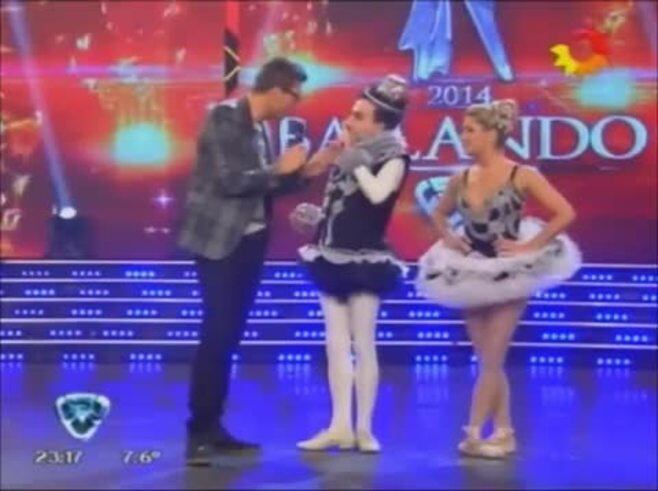 Federico Hoppe fue "apurado" por su novia, Laurita Fernández