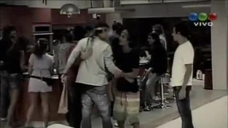 GH 2012: fuerte pelea entre Clarisa y Leonardo