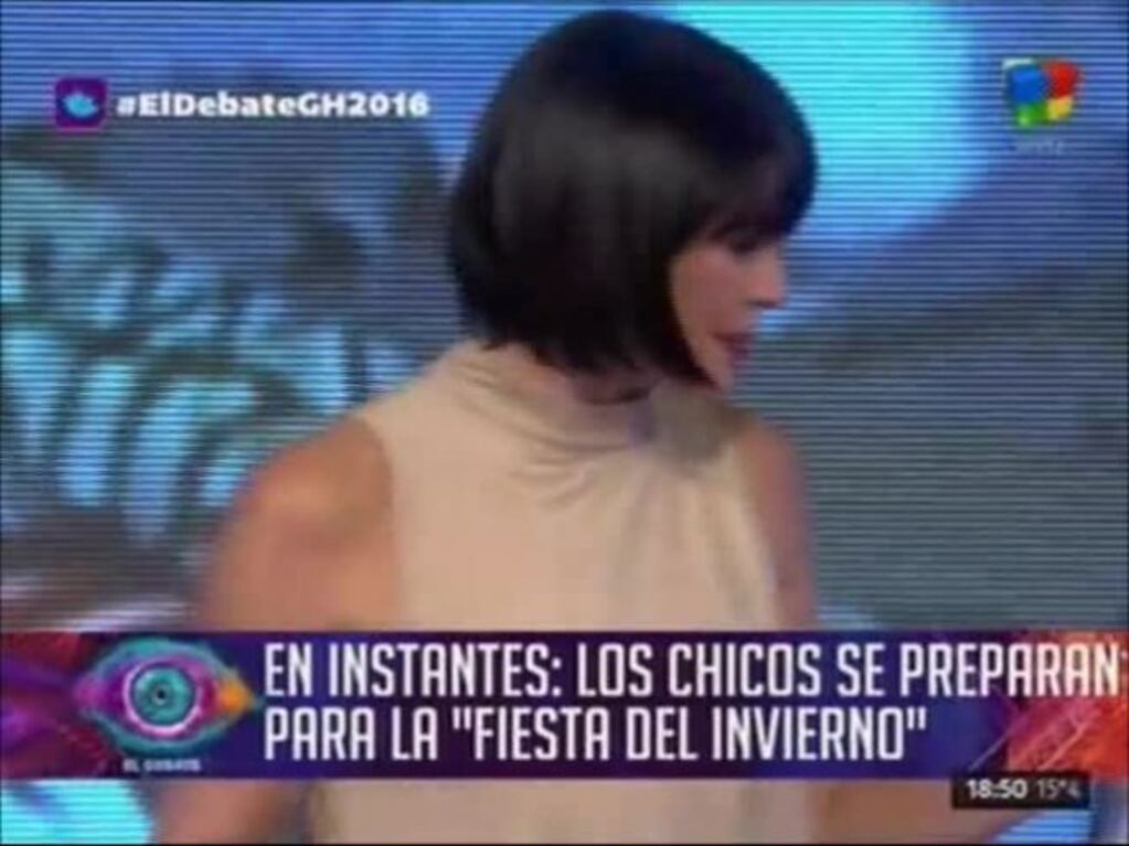 Brian Lanzelotta y Marian Farjat, cara a cara en El Debate de Gran Hermano 2016