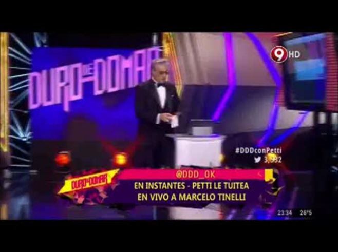 Los ácidos tweets en vivo de Roberto Pettinato para Marcelo Tinelli, en medio de su crisis: ¡mirá qué le escribió!