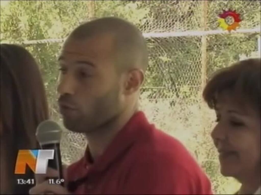 El llanto de emoción de un niño al ver a Javier Mascherano