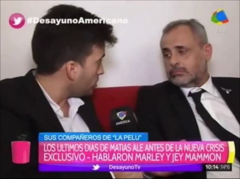Jorge Rial cuestionó las declaraciones de María del Mar tras la nueva crisis de Alé: "Si lo de Matías es una adicción, y ella lo sabe, lo tendría que..."