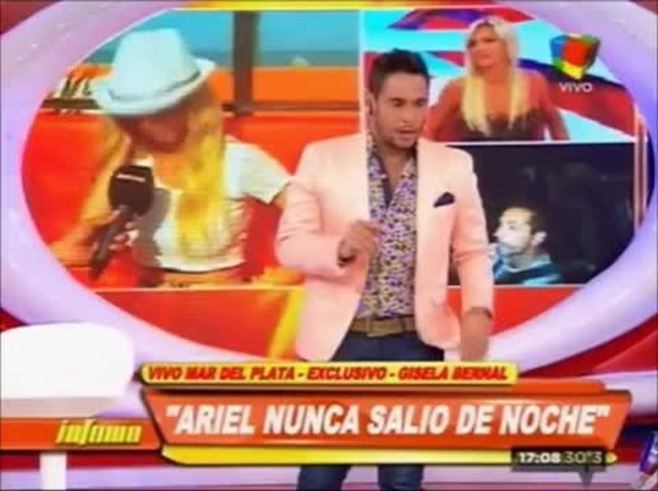 Gisela Bernal y "rastreó" a Ariel Diwan con un método detectivesco: "Tengo un buscador en el teléfono"
