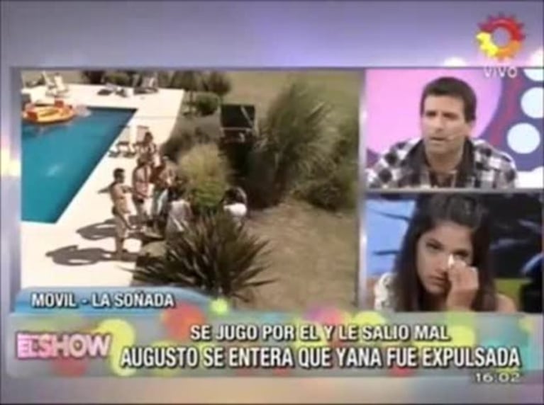 Yana y Augusto se quebraron en Soñando por bailar 2