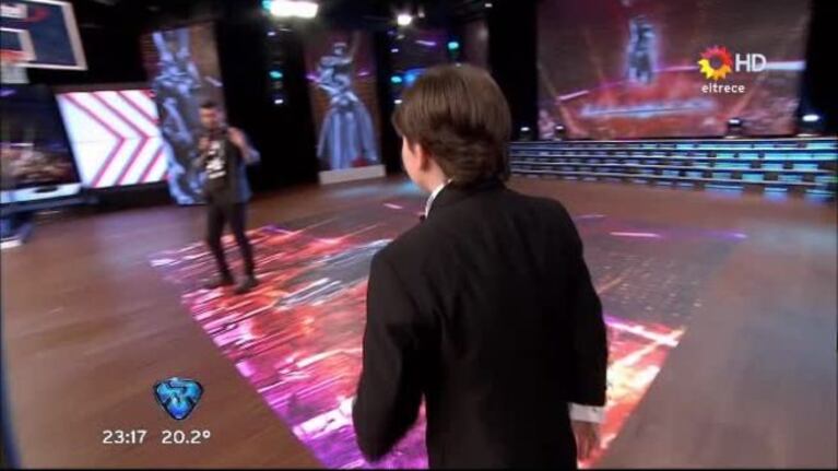 Martín Álvaro Savi emocionó a todos en Bailando 2016