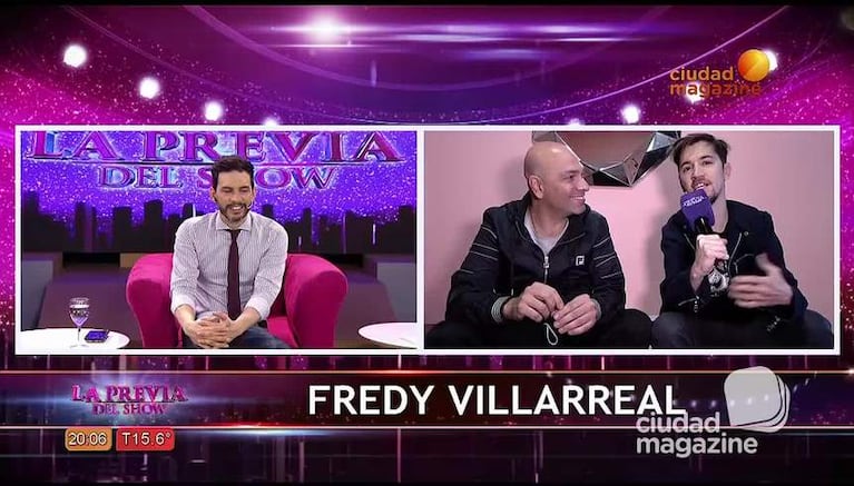  Fredy Villarreal: "Cada participante nutre su previa con lo que más quiere"