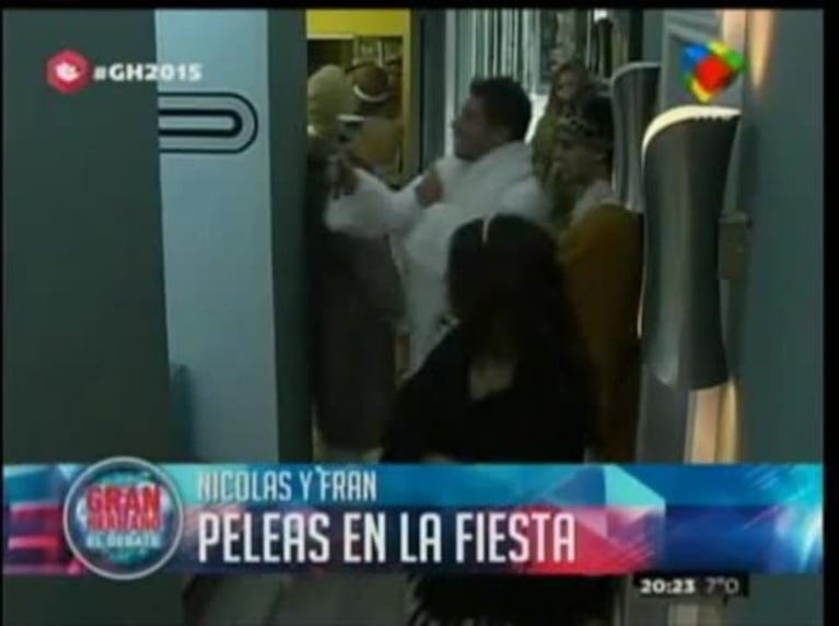 Nicolás se siente ofendido por Francisco Delgado en la casa de GH 2015 