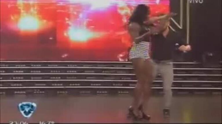 Rosemary González revolucionó ShowMatch con sus movimientos de cadera