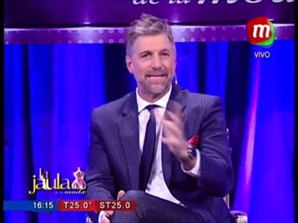 Matías Alé increpó a Fabián Medina Flores a la salida del programa La jaula de la moda