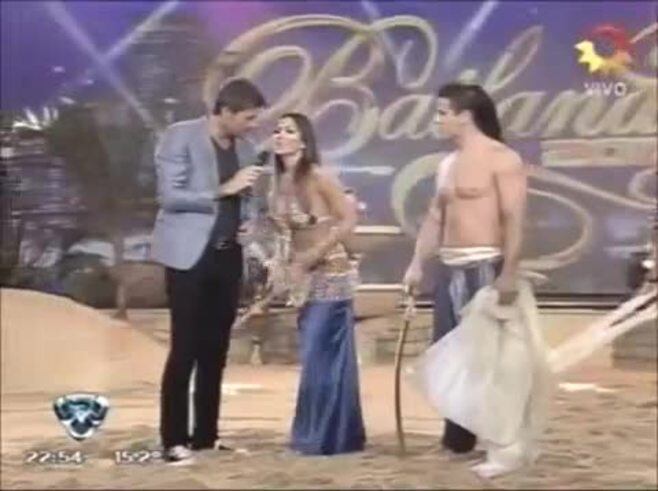 Karina Jelinek y un árabe lleno de sensualidad