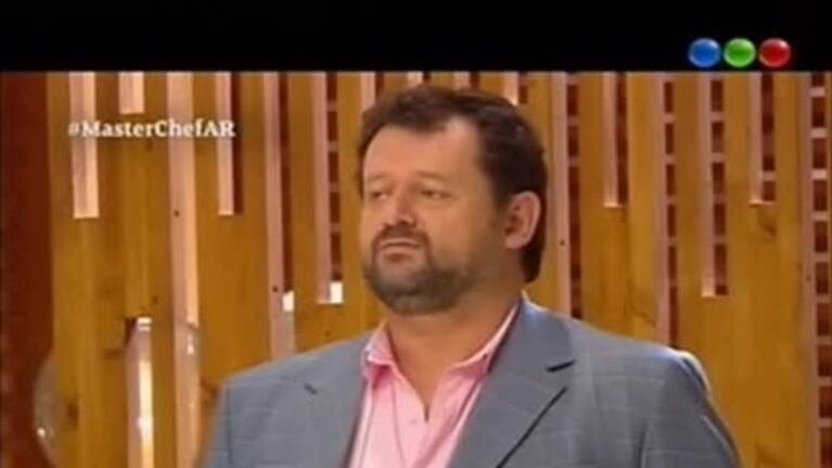 Christophe Krywonis se pelea fuerte con Matías de MasterChef