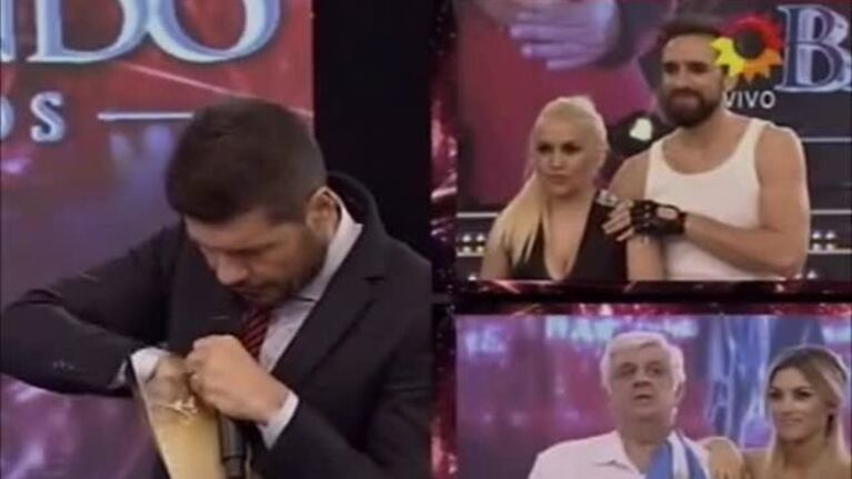 Verónica Ojeda eliminó a Alberto Samid en Bailando 2015