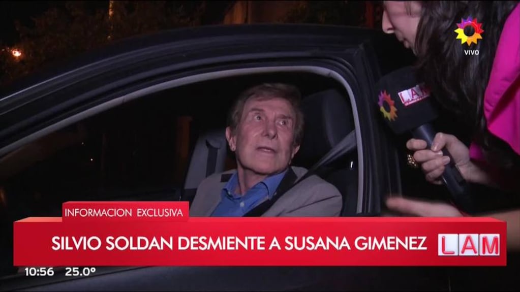 Silvio Soldán desmintió a Susana Giménez