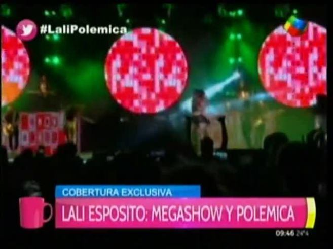 Lali Espósito y su show en Jesús María: la polémica por sus temas en inglés