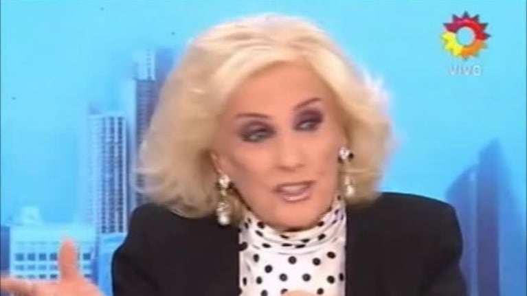 El tenso cruce de Mirtha Legrand con Mercedes Morán