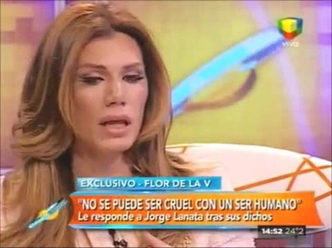 Florencia de la Ve y su respuesta a Jorge Lanata: "No me perdonan el crecimiento"