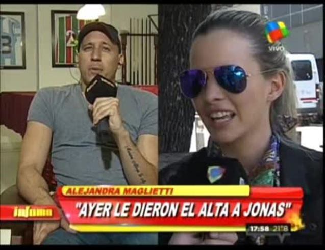 Alejandra Maglietti reveló detalles de su noviazgo con Jonás Gutiérrez