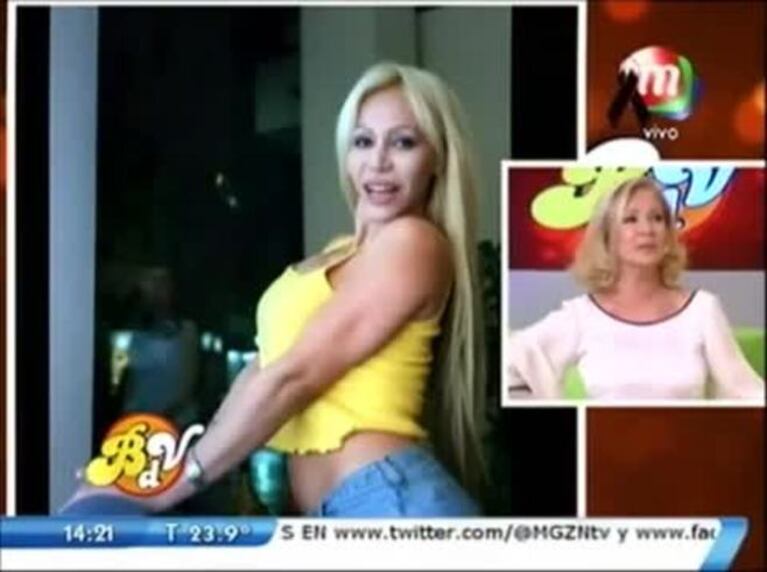 Escandaloso e insólito pase de facturas en vivo entre Alejandra Pradón y Claudia Segura