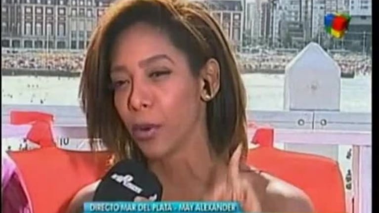 May Alexander mandó al frente a María del Mar con un audio