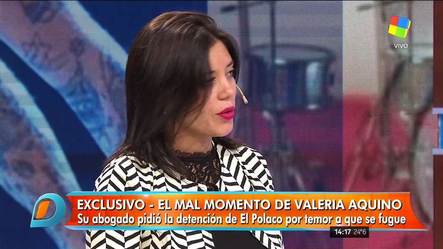 Fuerte testimonio de Valeria Aquino sobre su relación con El Polaco: "Me pegó mientras yo tenía a nuestra hija en brazos"