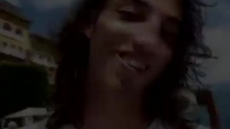 Mariana Diarco y el meloso video que le preparó su novio futbolista