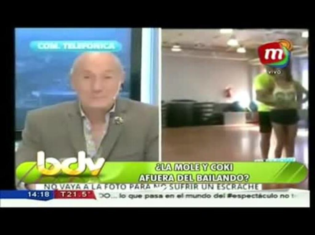 Coki Ramírez y la Mole Moli, ausentes en la foto de Bailando 2015: "Me pidieron que no vaya, pero sigo en el programa"