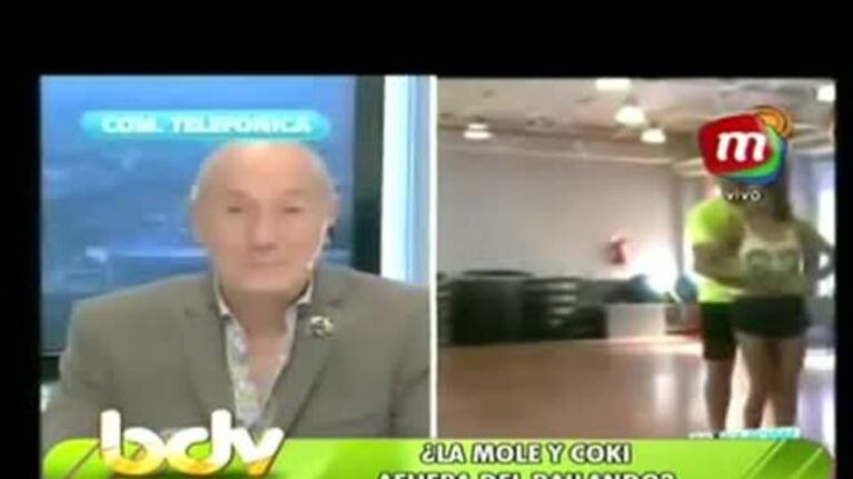 Coki Ramírez habló de su sorpresiva ausencia junto a la Mole Moli de la foto de Bailando 2015: "Me pidieron que no vaya, pero sigo en el programa"