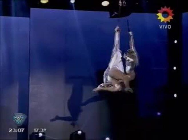 El cruce de Nacha Guevara con Cinthia Fernández en ShowMatch