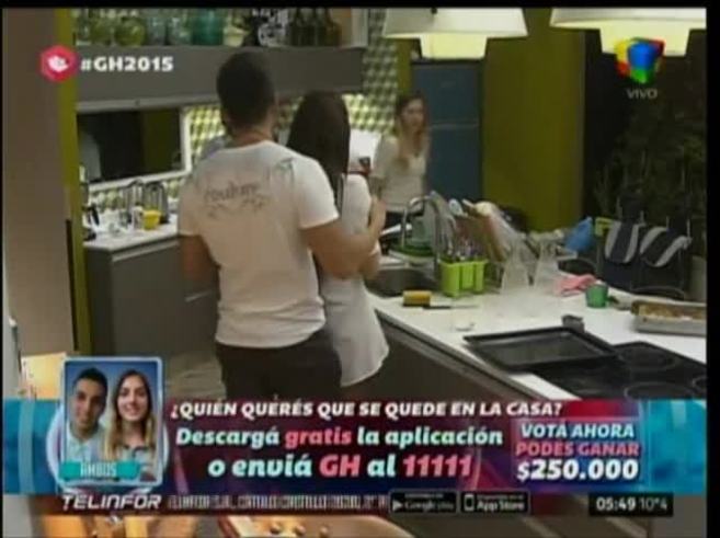 GH2015: Marian Farjat, incontenible… se hizo pis encima