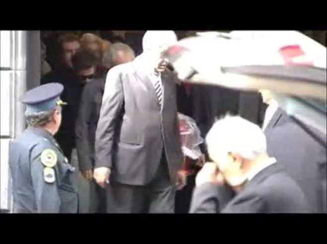 Emoción y dolor en el último adiós a Alfredo Alcón en Chacarita