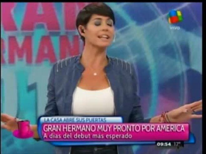 Blooper en vivo: Pamela David le confirmó a Trezeguet que será parte de Gran Hermano, pero no pudo jugar con el misterio