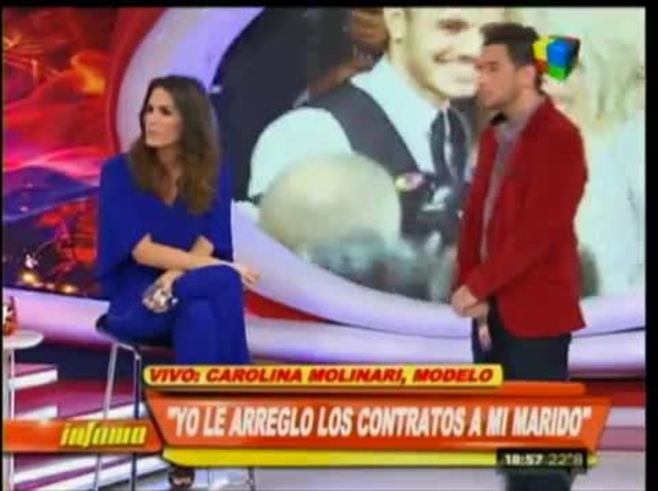 Carolina Molinari disparó contra Jimena Barón