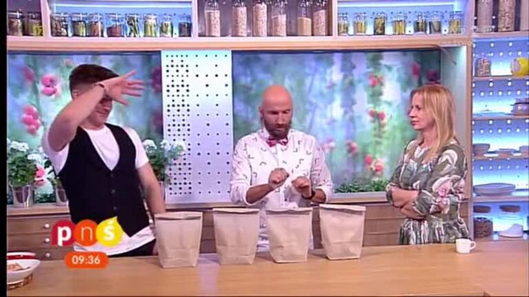 Un truco de magia salió mal en un show de la TV polaca y terminó con la conductora herida