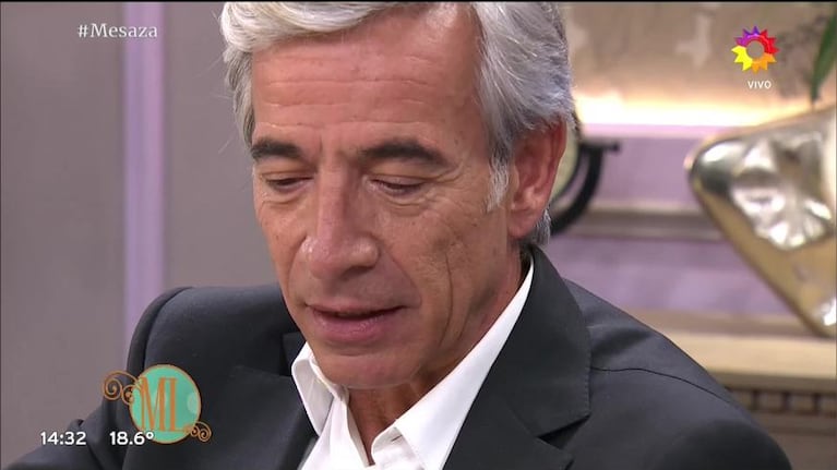 Imanol Arias habló del romance de su exmujer con Darío Grandinetti
