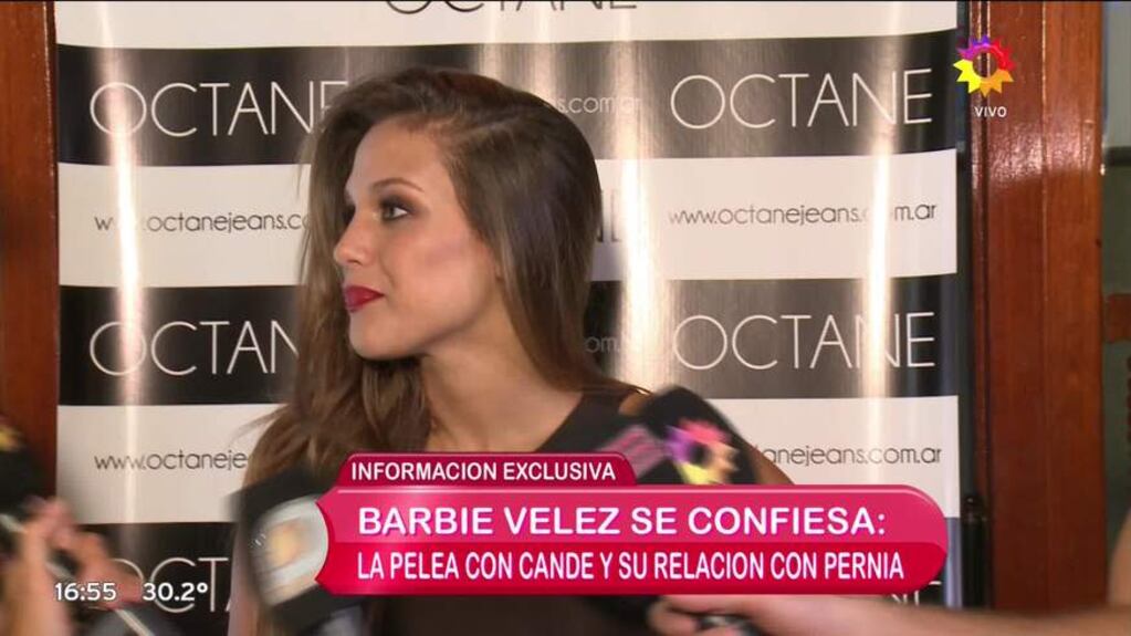 La reacción de Barbie cuando le preguntaron si perdonaría que una amiga esté con su candidato