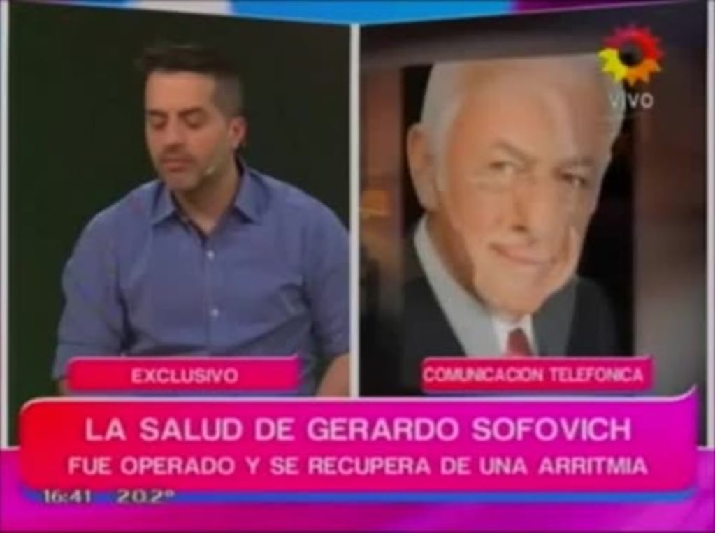 Gerardo Sofovich habló en El Diario de Mariana: "Aceptaría ir a comer con Rial y Pergolini"