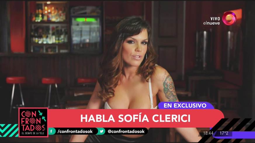Sofía Clerici habla de los rumores de romance con Scioli