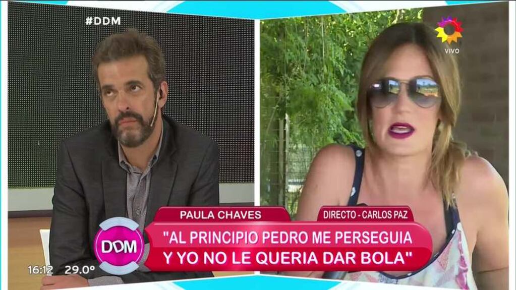 Momento insólito: el desopilante motivo por el que Paula Chaves interrumpió un móvil en vivo