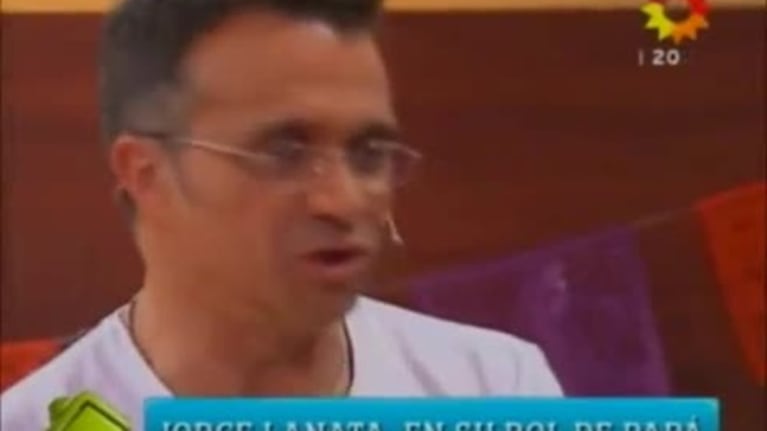 Jorge Lanata visitó Sábado en casa con su hija Lola y habló del difícil momento de salud que atraviesa