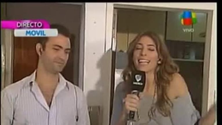 ¡Amor extremo! La reacción de Jimena Cyrulnik al conocer a un fan que tiene "ploteada" la casa con su rostro