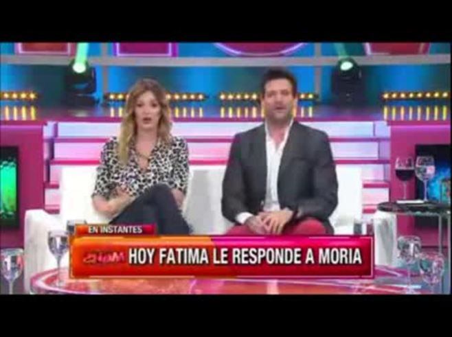 Situación disparatada en Este es el Show: Paula Chaves fue blanco de un zapatazo de Listorti 