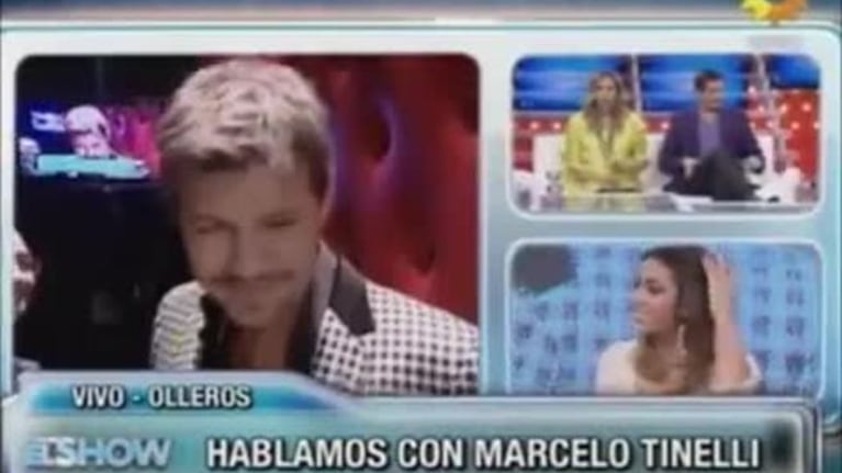 Mirá la reacción de Marcelo Tinelli cuando le preguntaron por su separación de Sol Calabró
