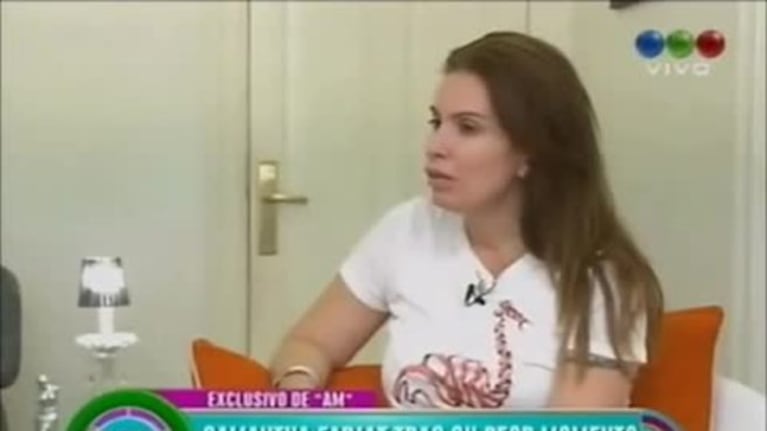 El desgarrador relato de Samanta Farjat sobre la muerte de su beba: "Hubiese preferido morirme yo"